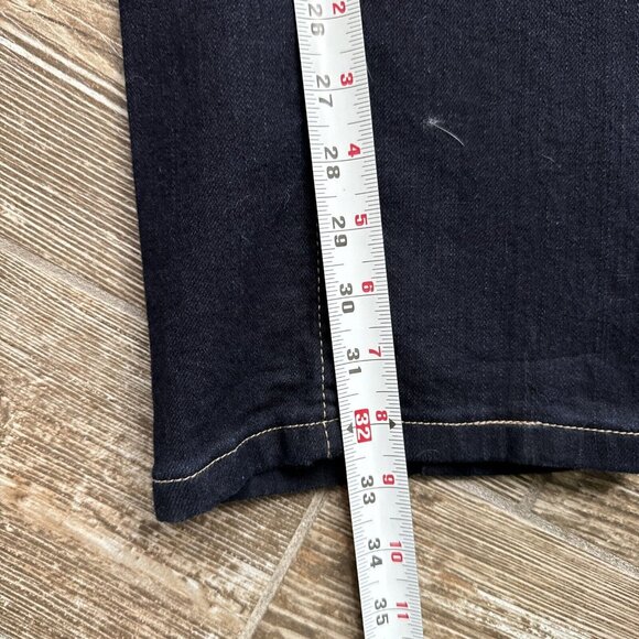 2/$18 SALE! Wrangler Jeans Womens‎ 8 Blues Dark Button Flap Pockets Cowboy Core - Picture 10 of 12